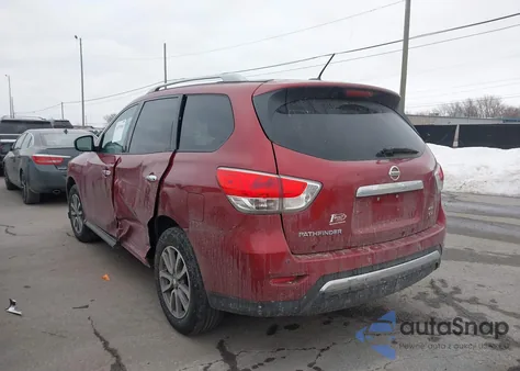 2014 Nissan Pathfinder Sv z USA, uszkodzony, nr VIN 5N1AR2MM2EC609319